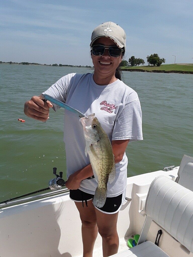 girl with fish