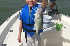 boy with fish